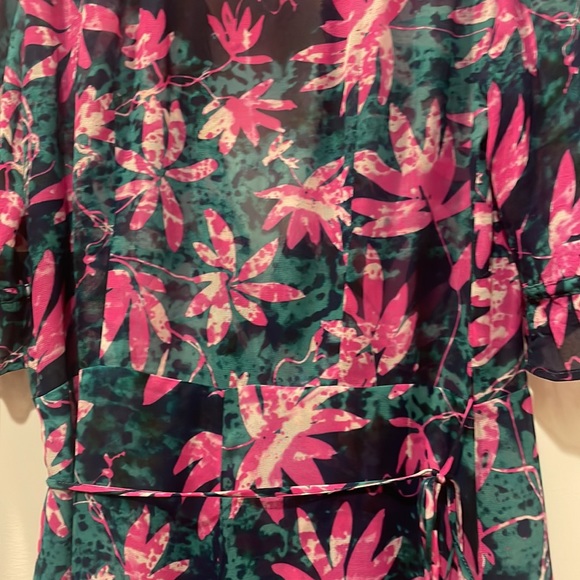 The kooples Hawaiian printed dress size S - Picture 13 of 13